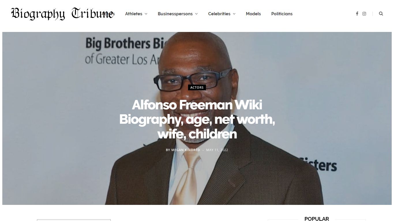 Alfonso Freeman Wiki Biography, age, net worth, wife, children